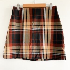 Wilfred Plaid Mini Skirt